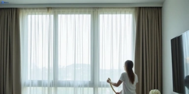 Delicate sheer drape cleaning denistone-east-nsw Matty Curtain Cleaning